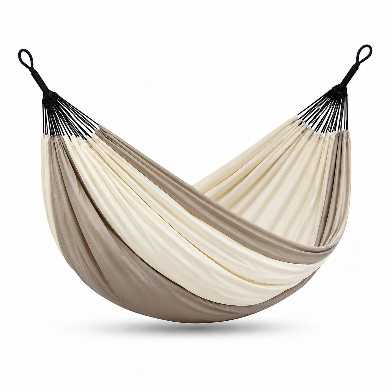 Hamac en Nylon Beige et Crème 300 cm