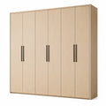 Armoire 5 portes en bois clair